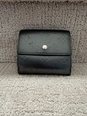 Louis Vuitton Dark Gray Vernis Monogram Wallet